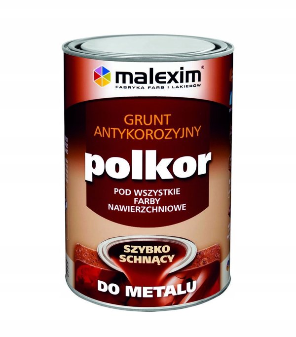 MALEXIM SZYBKOSCHNÄCY ANTYKOROZYJNY GRUNT POLKOR SZARY JASNY 0,7L