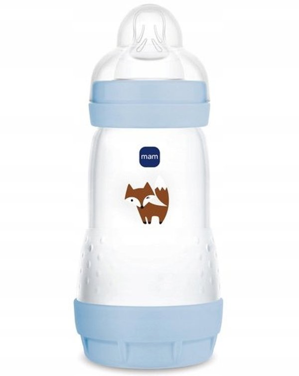 MAM-Μπουκάλι Αντικολικών Perfect Start 260ml για Αγόρι