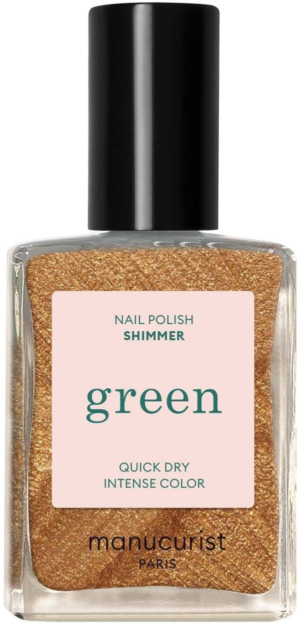 MANUCURIST_Green Nail Polish lakier do paznokci Shimmer 15ml