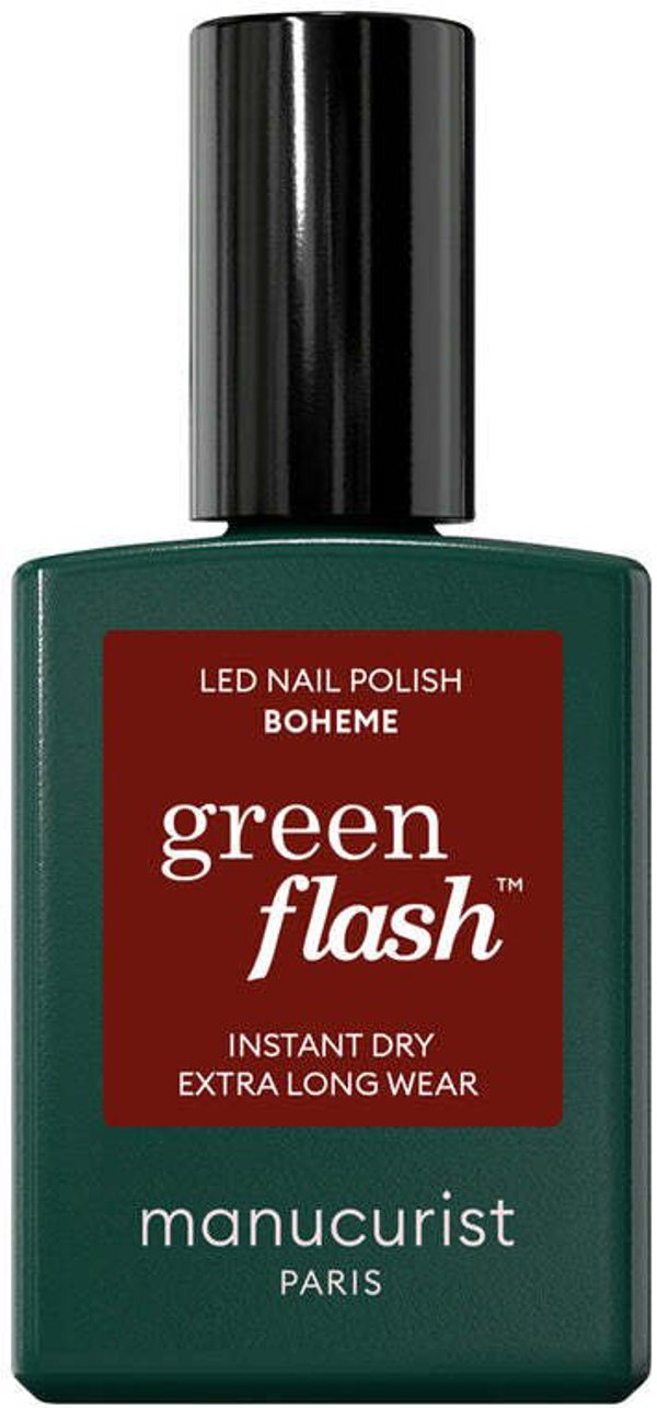 MANUCURIST_Green Flash Led Gel Nail Lacquer lakier do paznokci Boheme 15ml