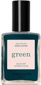 MANUCURIST_Green Nail Polish lakier do paznokci Dark Clover 15ml