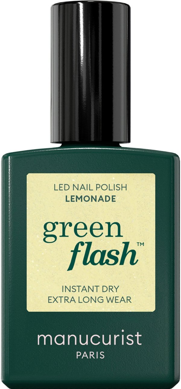 MANUCURIST_Green Flash Led Gel Nail Lacquer lakier do paznokci Lemonade 15ml