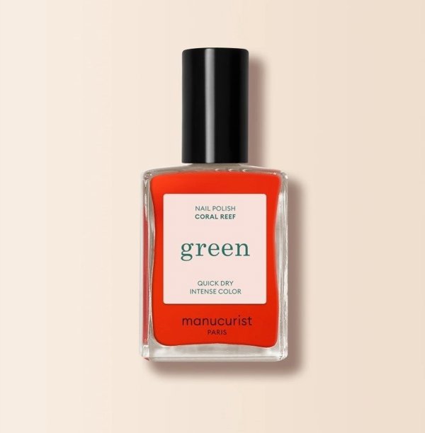 MANUCURIST_Green Nail Polish lakier do paznokci Coral Reef 15ml