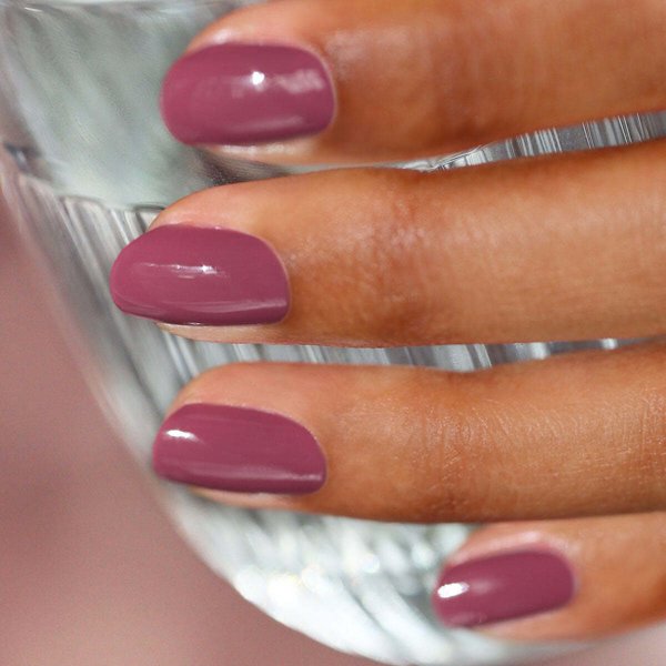 MANUCURIST_Green Flash Led Gel Nail Lacquer lakier do paznokci Victoria Plum 15ml