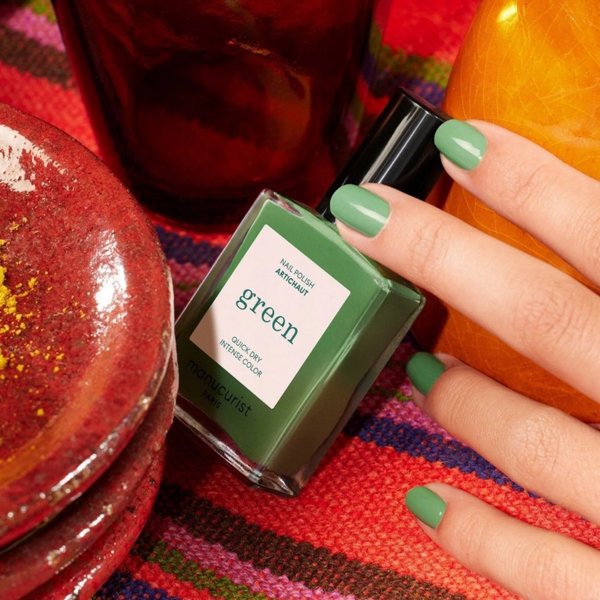 MANUCURIST_Green Nail Polish lakier do paznokci Artichaut 15ml
