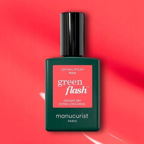 MANUCURIST_Green Flash Led Gel Nail Lacquer lakier do paznokci Pulp 15ml