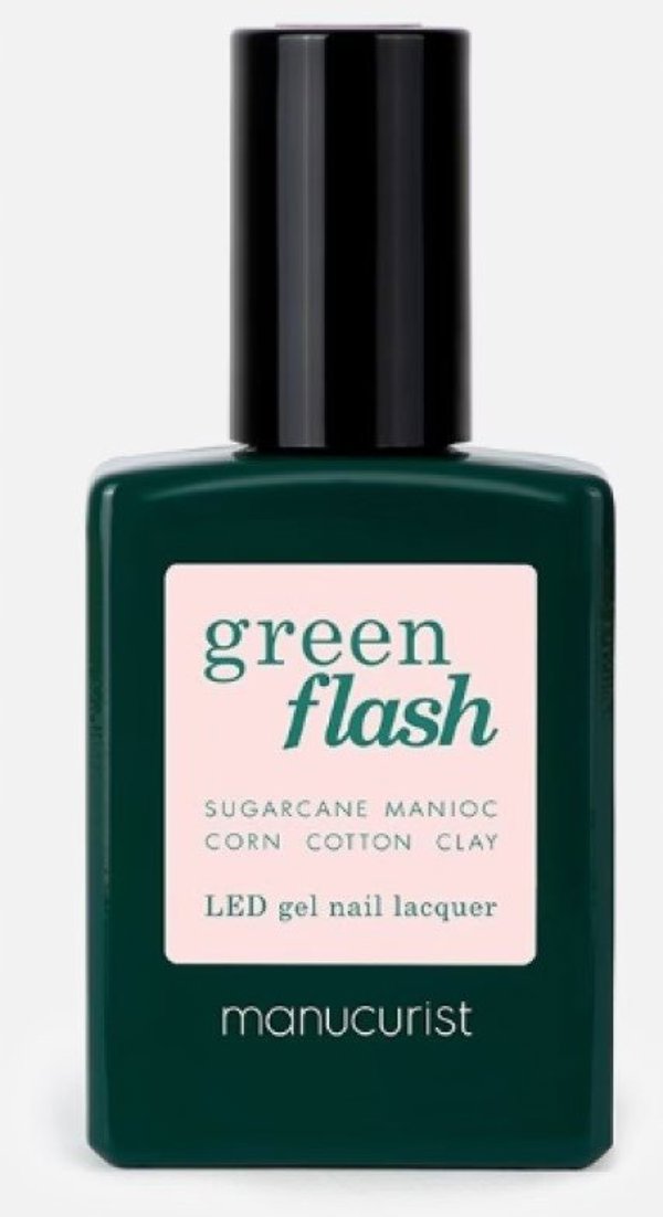 MANUCURIST_Green Flash Led Gel Nail Lacquer lakier do paznokci Hortencia 15ml