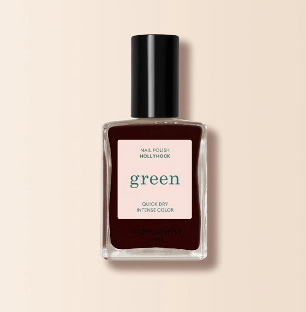 MANUCURIST_Green Nail Polish lakier do paznokci Hollyhock 15ml