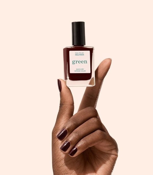 MANUCURIST_Green Nail Polish lakier do paznokci Hollyhock 15ml
