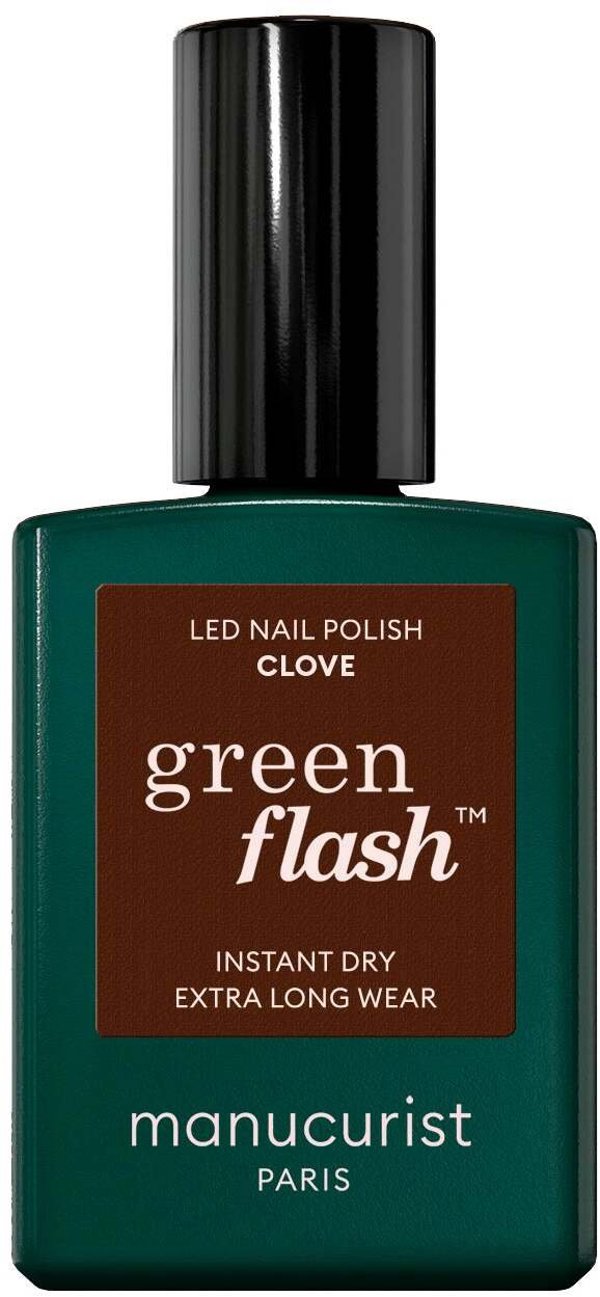 MANUCURIST_Green Flash Led Gel Nail Lacquer lakier do paznokci Clove 15ml