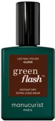 MANUCURIST_Green Flash Led Gel Nail Lacquer lakier do paznokci Clove 15ml