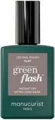 MANUCURIST_Green Flash Led Gel Nail Lacquer lakier do paznokci Clay 15ml