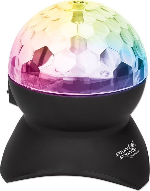 Manhattan LED Disco Ball με ηχείο Bluetooth MP3 USB/MicroSD Radio 8441931 766623165068