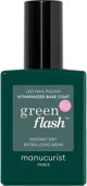 MANUCURIST_Green Flash Sugarcane Natural Resine LED Gel Base Coat baza do paznokci 15ml
