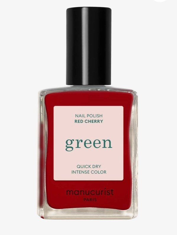MANUCURIST_Green Nail Polish lakier do paznokci Red Cherry 15ml