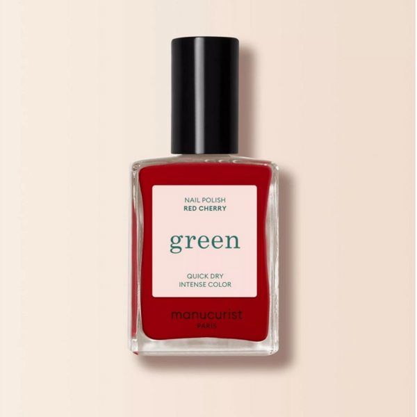 MANUCURIST_Green Nail Polish lakier do paznokci Red Cherry 15ml