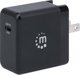 Φορτιστής USB MANHATTAN GaN Power Delivery USB-C PD-Port έως 65W με εναλλάξιμα βύσματα για ΕΕ, ΗΒ και ΗΠΑ