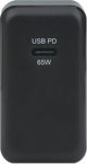 Φορτιστής USB MANHATTAN GaN Power Delivery USB-C PD-Port έως 65W με εναλλάξιμα βύσματα για ΕΕ, ΗΒ και ΗΠΑ