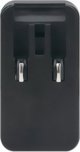 Φορτιστής USB MANHATTAN GaN Power Delivery USB-C PD-Port έως 65W με εναλλάξιμα βύσματα για ΕΕ, ΗΒ και ΗΠΑ