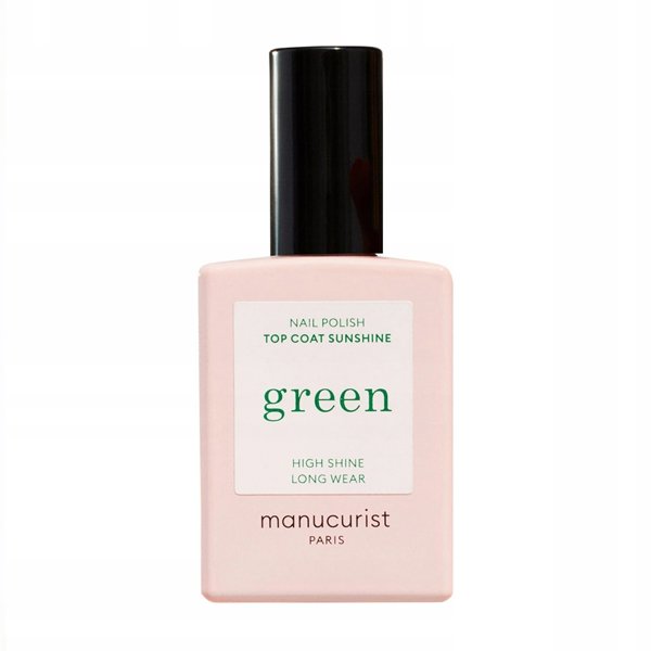 MANUCURIST_Green Nail Polish lakier do paznokci Top Coat Sunshine 15ml