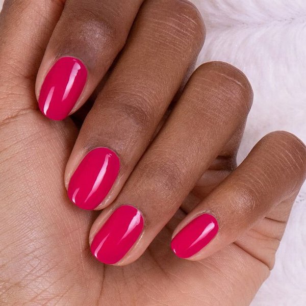 MANUCURIST_Green Flash Led Gel Nail Lacquer lakier do paznokci Fuchsia 15ml