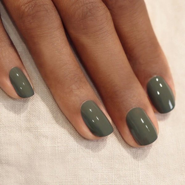 MANUCURIST_Green Nail Polish lakier do paznokci Khaki 15ml