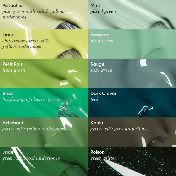 MANUCURIST_Green Nail Polish lakier do paznokci Khaki 15ml