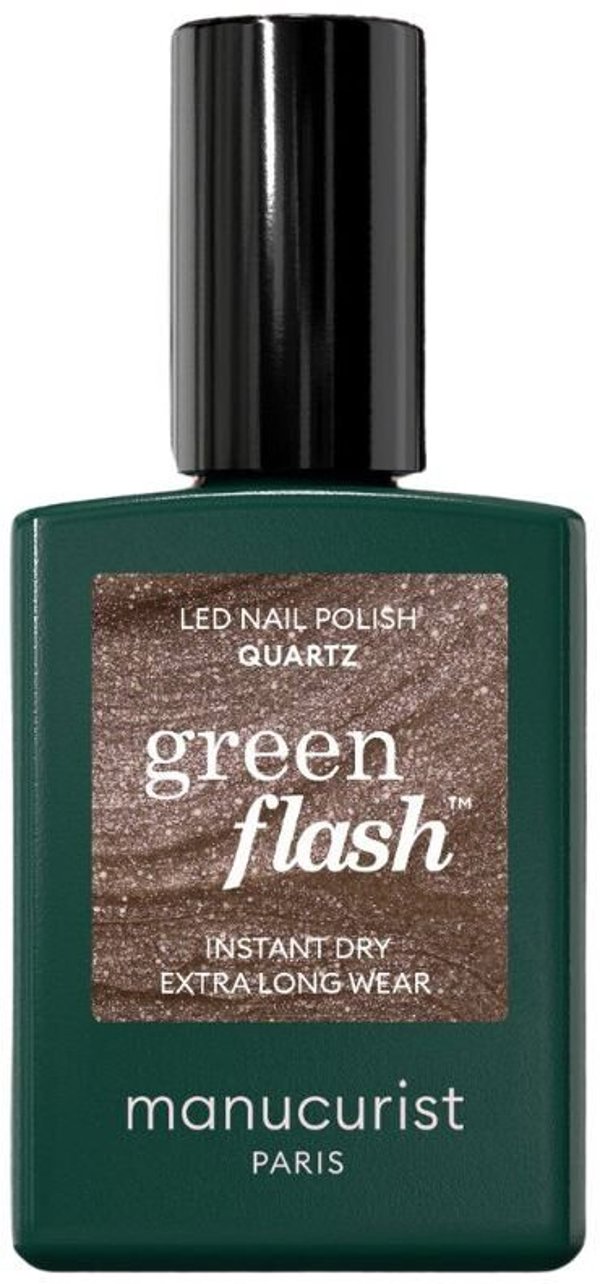 MANUCURIST_Green Flash Led Gel Nail Lacquer lakier do paznokci Quartz 15ml