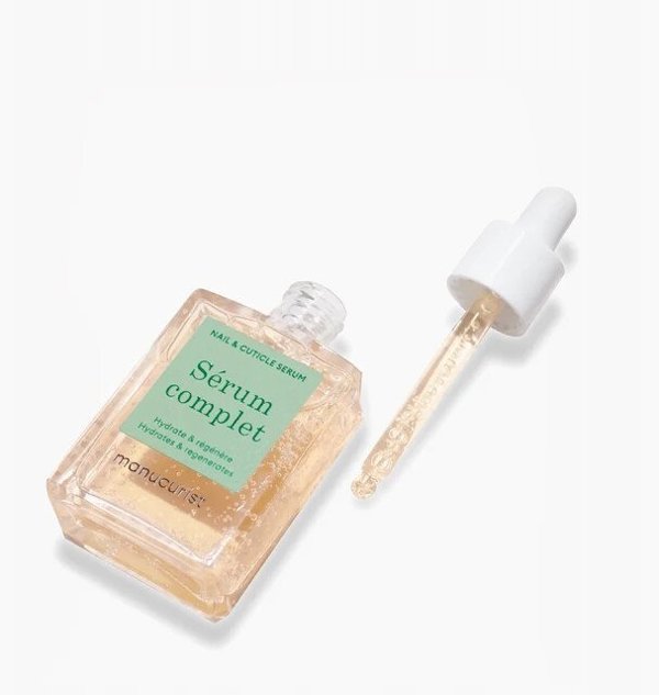 MANUCURIST_SET Healthy Glow Duo Serum Complet serum do paznokci 15ml + Green Active Glow od ywka do paznokci 15ml