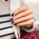 MANUCURIST_Green Flash Led Gel Nail Lacquer lakier do paznokci Navy Blue 15ml