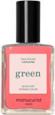MANUCURIST_Green Nail Polish lakier do paznokci Capucine 15ml