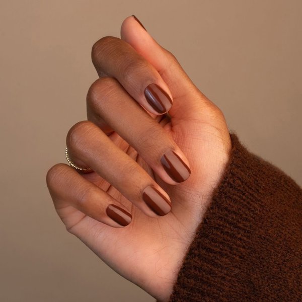 MANUCURIST_Green Flash Led Gel Nail Lacquer lakier do paznokci Chestnut 15ml