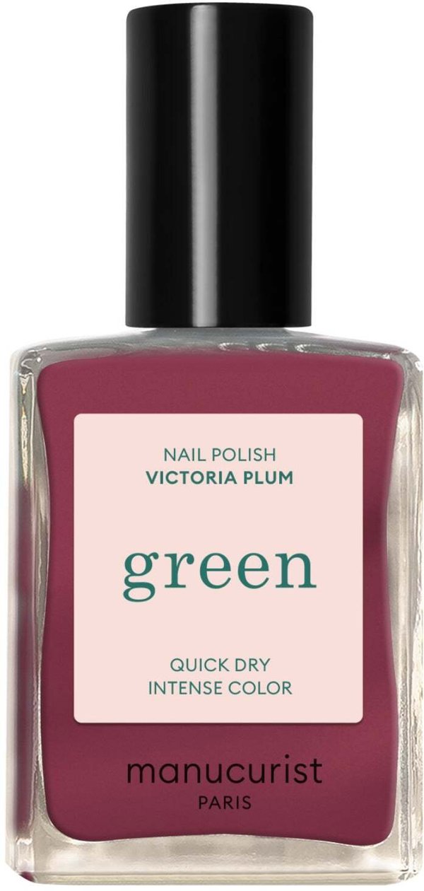 MANUCURIST_Green Nail Polish lakier do paznokci Victoria Plum 15ml