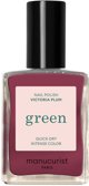 MANUCURIST_Green Nail Polish lakier do paznokci Victoria Plum 15ml