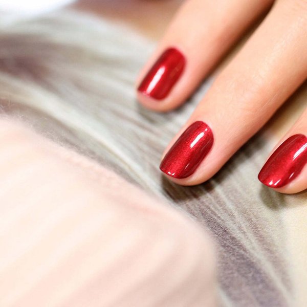 MANUCURIST_Green Nail Polish lakier do paznokci Red Hibiscus 15ml
