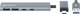 Manhattan 181075 USB 3.2 Gen 1 (3.1 Gen 1) Type-A + Type-C 5000 Mbit/s Γκρι