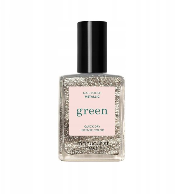 MANUCURIST_Green Nail Polish lakier do paznokci Metallic 15ml