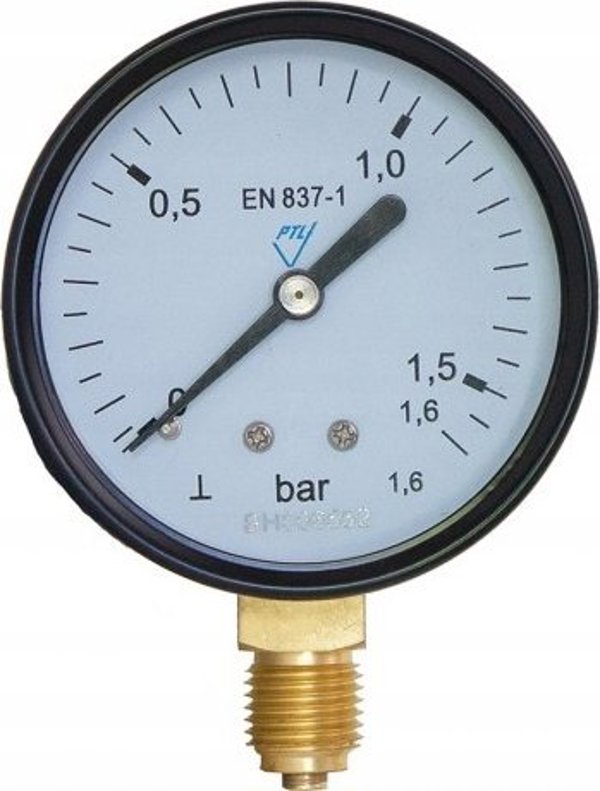 Afriso Μανόμετρο RF63 D201 0-1.6bar 1/4 RAD Κλάση 1.6
