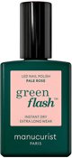 MANUCURIST_Green Flash Led Gel Nail Lacquer lakier do paznokci Pale Rose 15ml