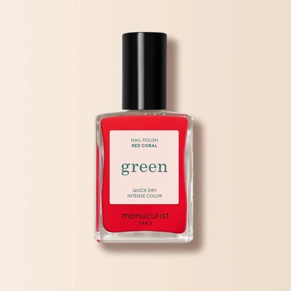 MANUCURIST_Green Nail Polish lakier do paznokci Red Coral 15ml