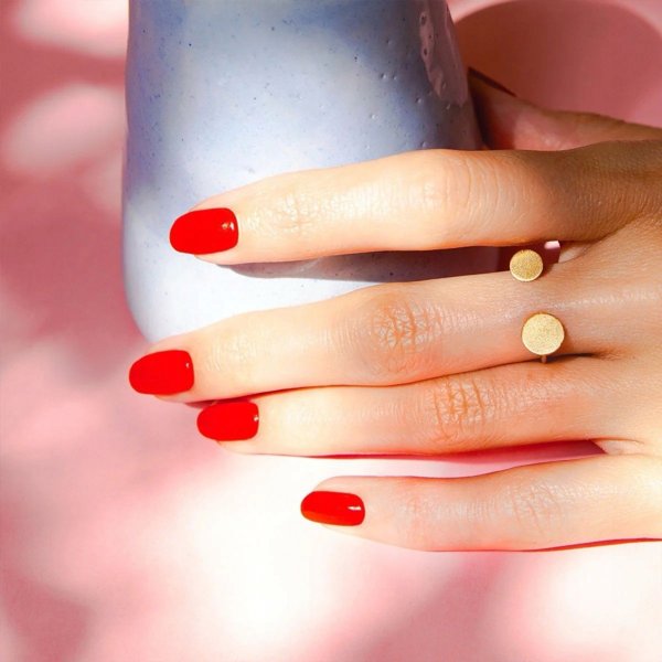 MANUCURIST_Green Nail Polish lakier do paznokci Red Coral 15ml