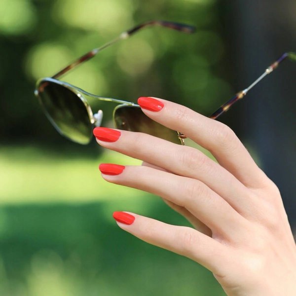 MANUCURIST_Green Nail Polish lakier do paznokci Red Coral 15ml