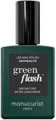 MANUCURIST_Green Flash Led Gel Nail Lacquer lakier do paznokci Anthracit 15ml