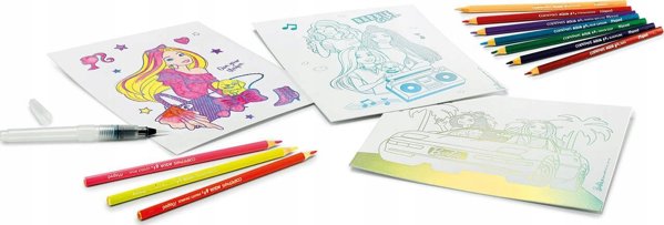 Maped Creativ Aqua Art Σετ Ζωγραφικής με Ακουαρέλες Barbie 907073