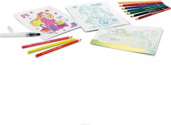 Maped Creativ Aqua Art Σετ Ζωγραφικής με Ακουαρέλες Barbie 907073