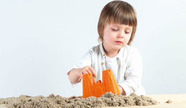 Marioinex Mini Castle - Σετ Καλούπια Άμμου για Παιδιά, Πλαστικά, 5 Τεμάχια