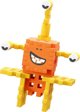 Marioinex Κλοκί Μίνι Crazy Monsters Space Jinks - Εκπαιδευτικά Τουβλάκια Βάφλες 60 Τεμάχια (ZA5490)