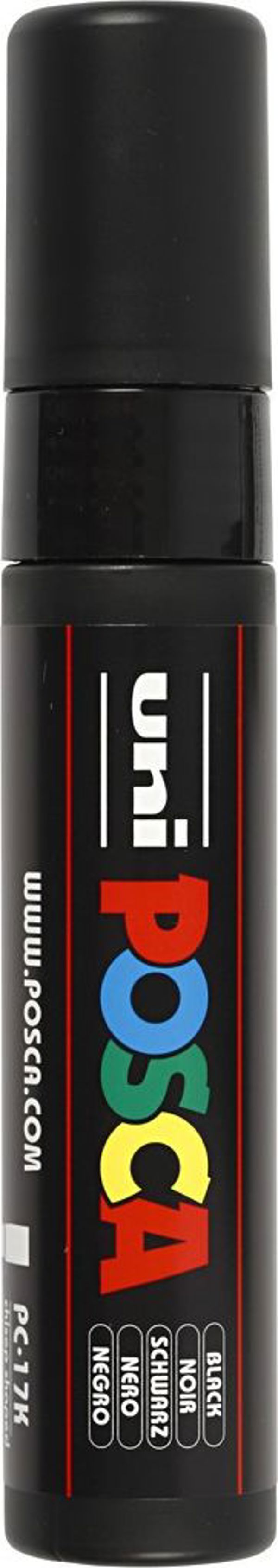 Μαρκαδόρος Posca μαύρος 15 mm