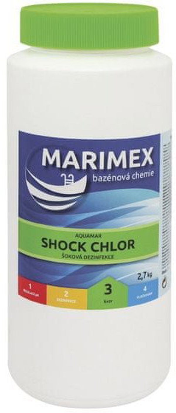 Marimex Chlor Šok 2,7 kg - Χημικά Πισίνας για Καταπολέμηση Άλγης