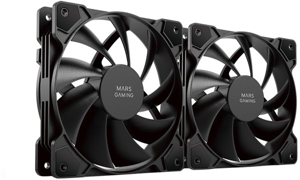 Ανεμιστήρας Κουτιού Υπολογιστή Mars Gaming MFPROX2 2x 120mm